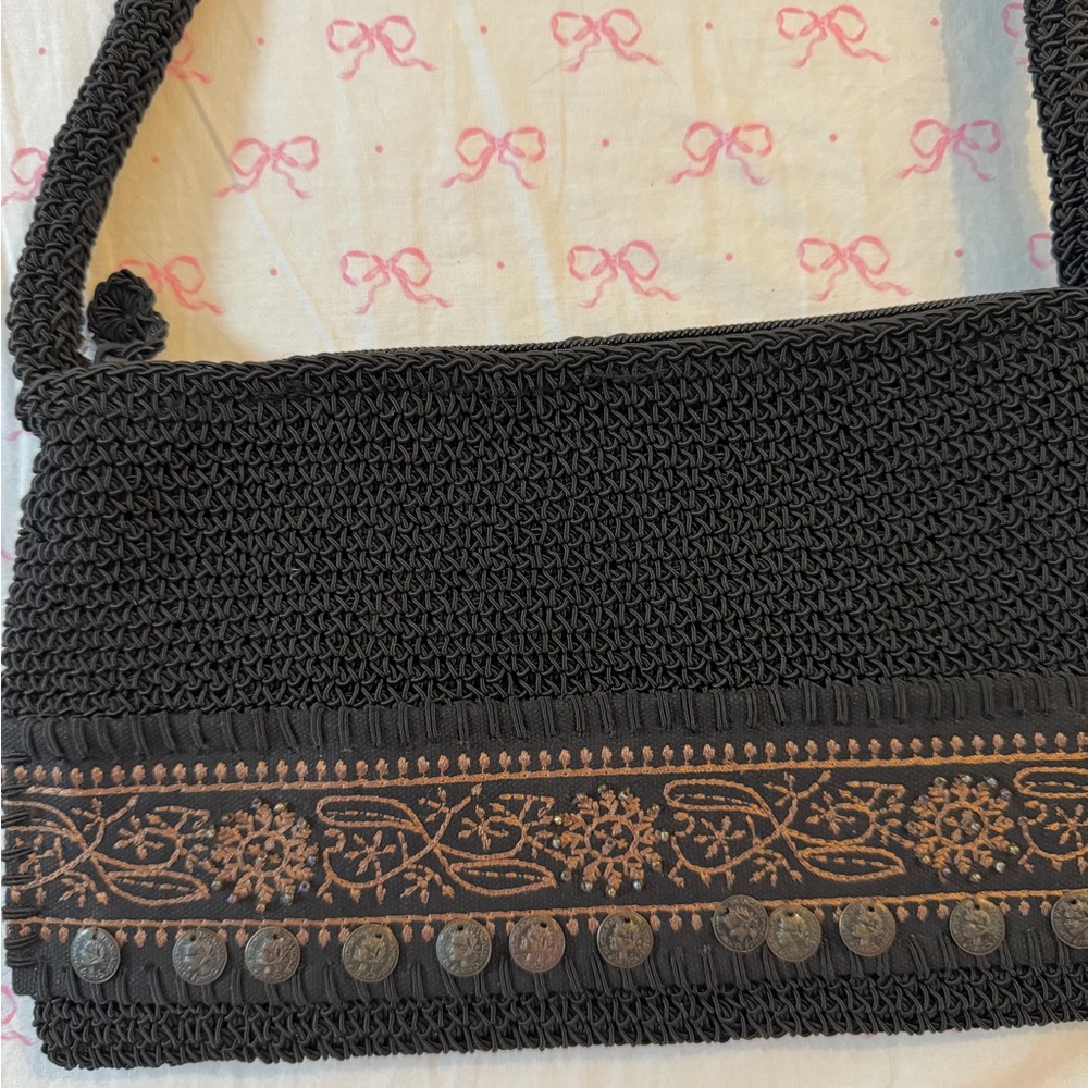 St. John’s bay woven bag - Picture 2 of 5